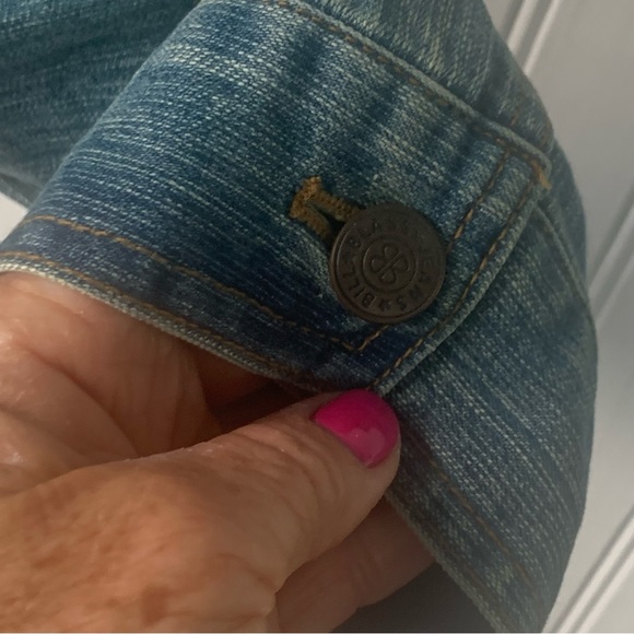 Bill Blass Classic Blue Jean Jacket (PXL) - Picture 5 of 9